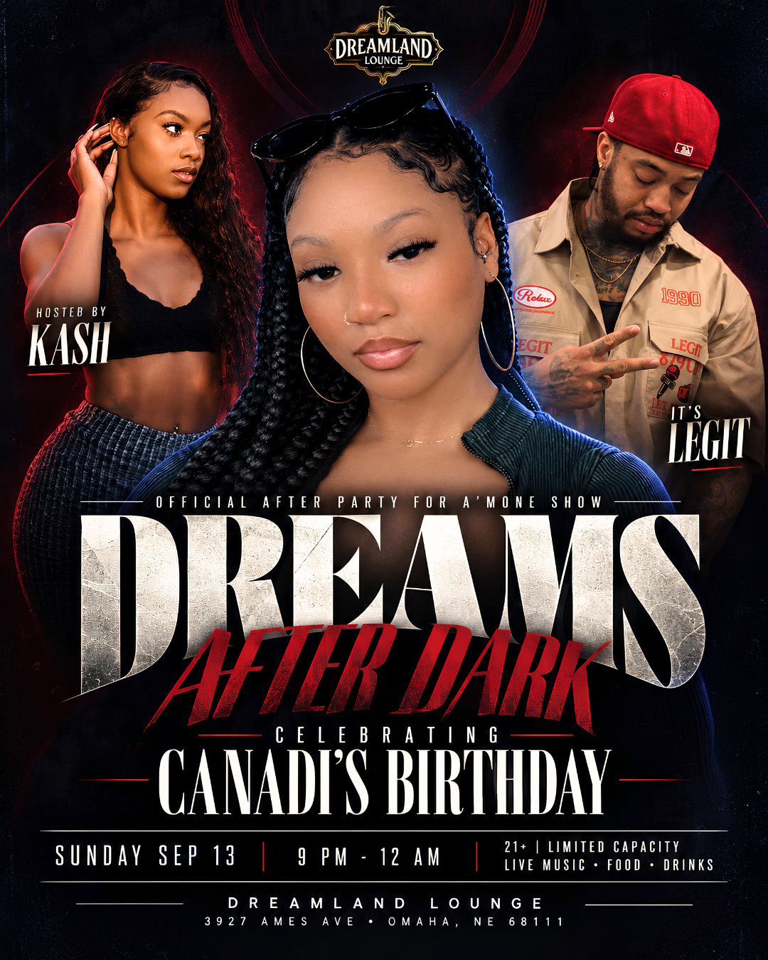 Dreams After Dark: Canadi’s Birthday at Dreamland Lounge.